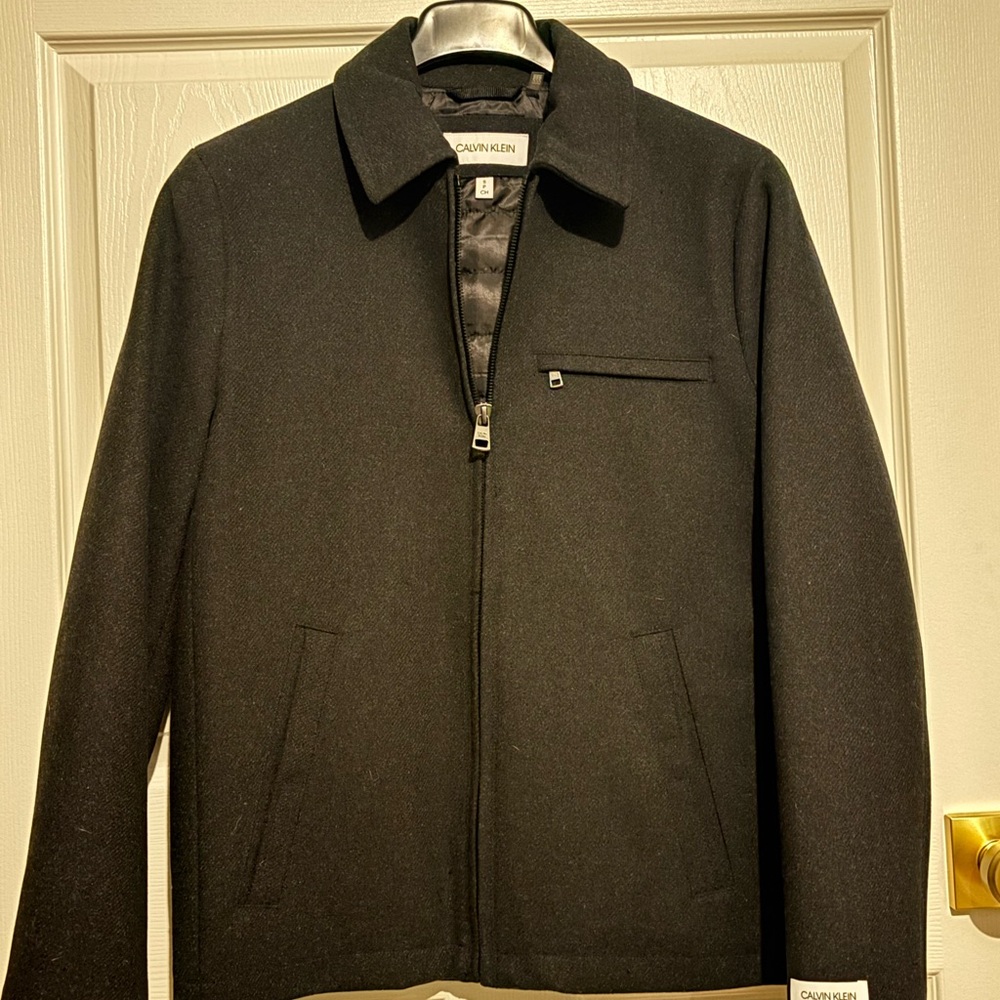Calvin Klein Black Coat
